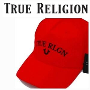 True Religion Horseshoe Logo Snapback Cap